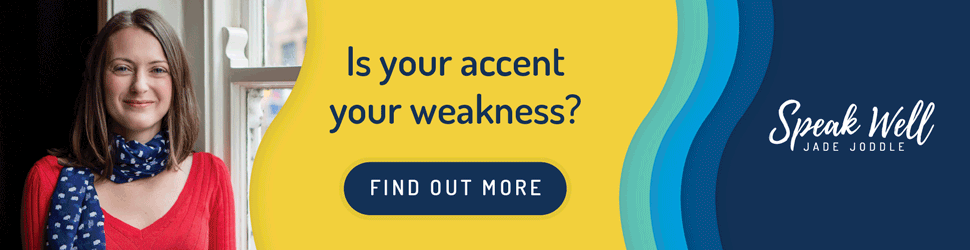 Is accent your weakness? Get Jade's accent course!